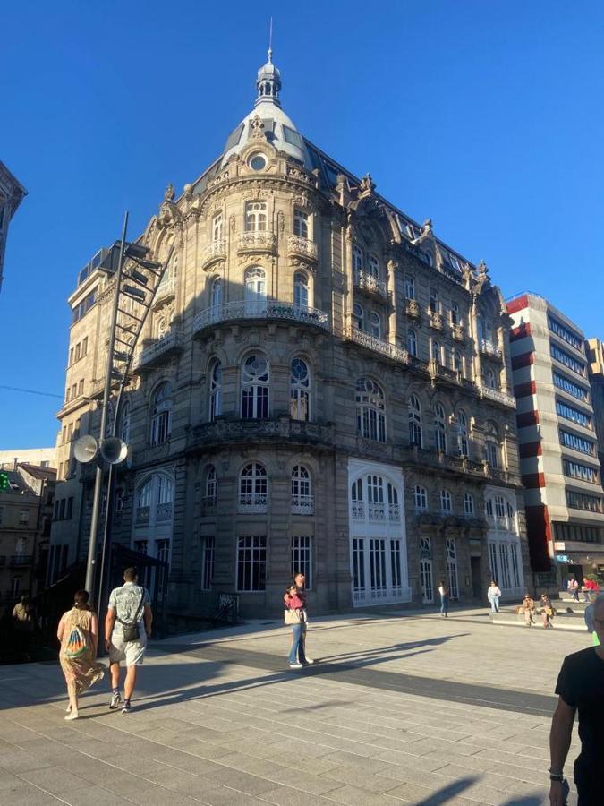 Апартаменты Edificio El Moderno Puerta Del Sol Виго Экстерьер фото